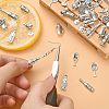 100Pcs 10 Styles Alloy Pendants TIBEP-CJ0002-43-3