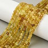 Natural Yellow Opal Beads Strands G-R013-C01-1