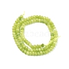 Dyed Natural Malaysia Jade Rondelle Beads Strands X-G-E316-2x4mm-41-2