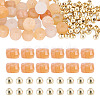 50Pcs Natural Red Aventurine Beads G-TAD0001-15A-1