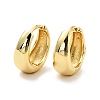 Brass Chunky Hoop Earrings for Women X-EJEW-G297-20G-1