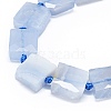 Natural Blue Lace Agate Beads Strands G-F725-22-3