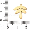 304 Stainless Steel Pendants STAS-Z204-01G-07-3