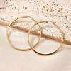 201 Stainless Steel Hoop Earrings LS-EJEW-P304-14A-G-1