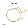 Simple Stainless Steel Chain Bracelets for Summer Beach PM6439-20-1