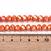 Electroplate Glass Beads Strands LS-EGLA-A034-P8mm-B29-2