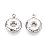304 Stainless Steel Charms STAS-T067-74P-1