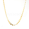 Stainless Steel Shell Shaped Link Chain Necklaces for Women PW-WGB8BCC-01-1