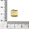 Brass Micro Pave Clear Cubic Zirconia Enamel Beads KK-I360-021G-4