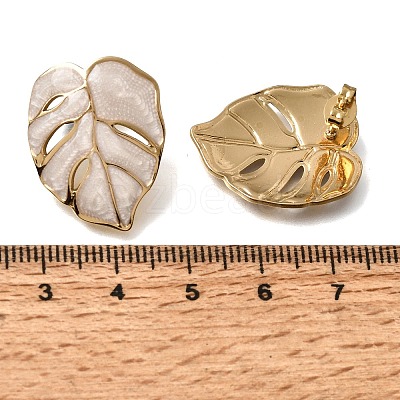 Brass Stud Earrings for Women KK-CBA9D38-05G-01-1