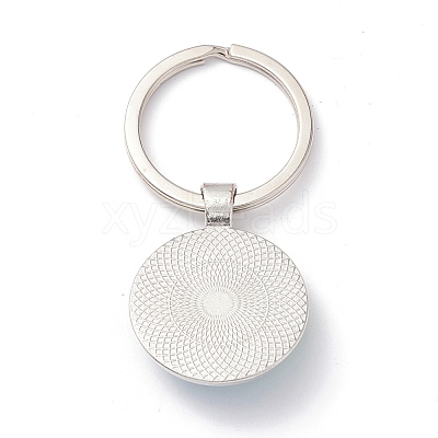 Pride Style Glass Keychain KEYC-F033-01F-1