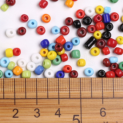 (Repacking Service Available) Glass Seed Beads SEED-C019-4mm-51-1