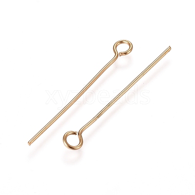 304 Stainless Steel Eye Pins STAS-L238-005G-G-1