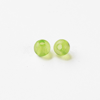 Transparent Acrylic Beads LS-MACR-S370-A6mm-729-1