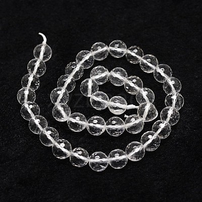 Natural Crystal Beads Strands G-G736-05-6mm-1