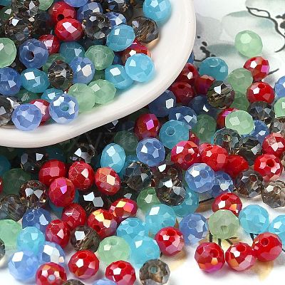 Glass Beads LS-EGLA-A034-SM6mm-49-1
