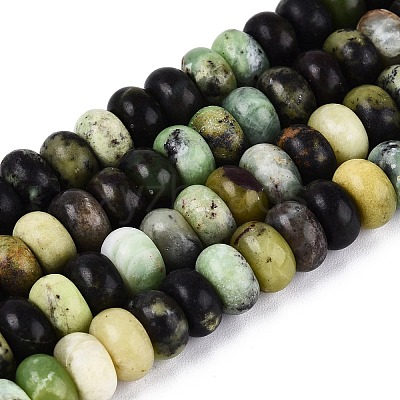 Natural Serpentine Beads Strands G-N367-02A-14-1