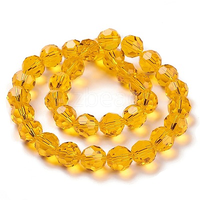 Imitation Austrian Crystal Bead Strands G-M181-12mm-08A-1