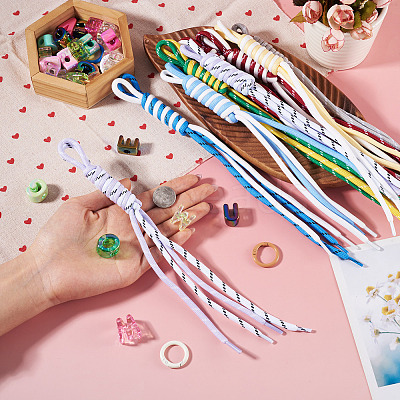 Nylon Cord Pendant Decorations DIY-TA0015-61A-1