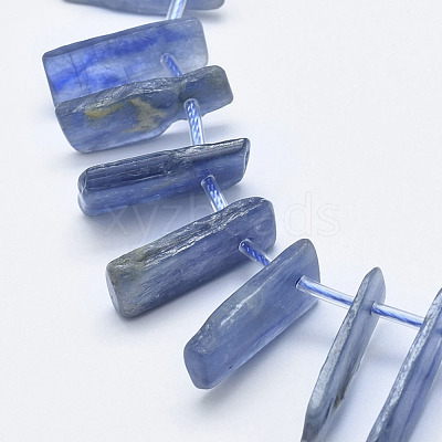Natural Kyanite/Cyanite/Disthene Beads Strands G-K246-45-1