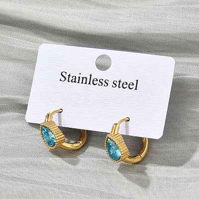 304 Stainless Steel Hoop Earrings EJEW-P309-04G-1