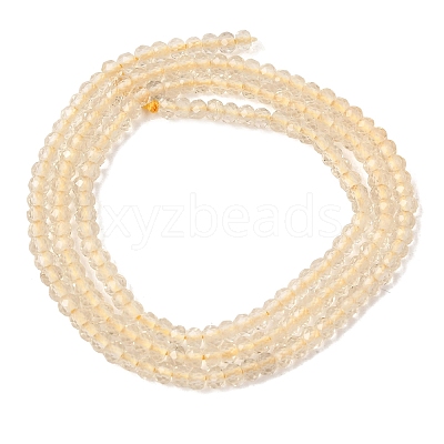 Heated Natural Lemon Quartz Beads Strands GG-CBA4808-A01-01-1