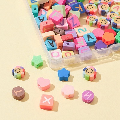 Handmade Polymer Clay Beads CLAY-FS0001-19-1