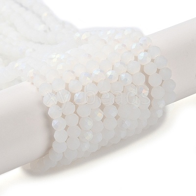 Imitation Jade Glass Beads Strands X1-EGLA-A034-J3mm-MB05-1