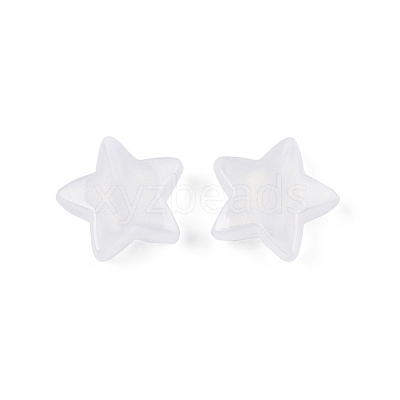 Opaque Acrylic with Glitter Powder Beads SACR-G024-15-1