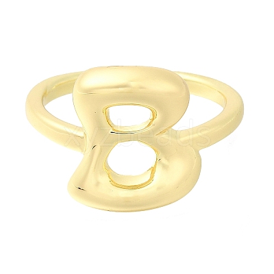 Rack Plating Brass Open Cuff Rings RJEW-S394-01G-B-1