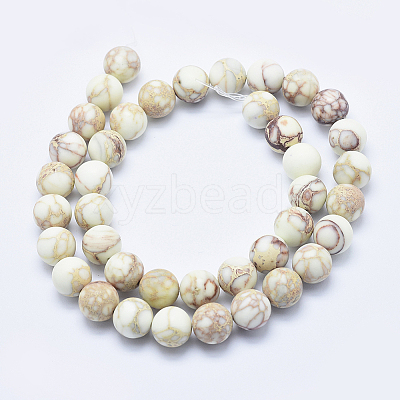 Natural Imperial Jasper Beads Strands G-A175C-10mm-01-1