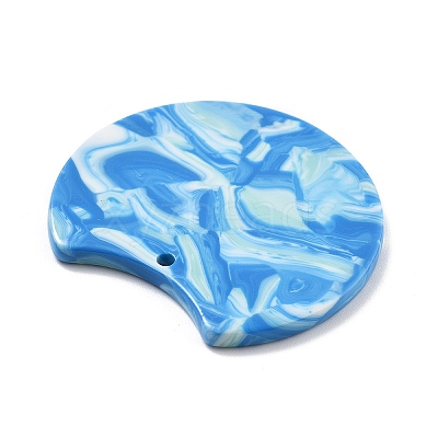 Transparent Printed Acrylic Pendantst OACR-Q006-01B-1