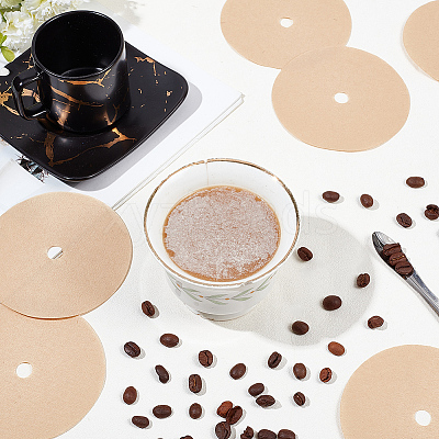 Round Coffee Filter Paper AJEW-WH0413-66-1