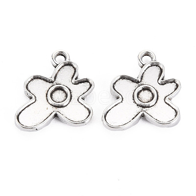 Tibetan Style Alloy Pendant Enamel Settings PALLOY-N160-65AS-1