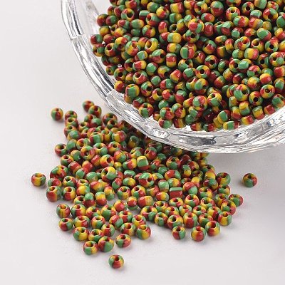 12/0 Opaque Colours Seep Glass Beads SEED-M008-C31-1