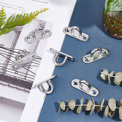 304 Stainless Steel Door Clasps STAS-WH0025-10-1