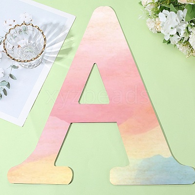 Letter Unfinished MDF Sheets WOOD-WH20012-008A-1
