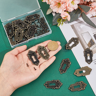 20Pcs Vintage Zinc Alloy Key Signs FIND-PH0028-94AB-1