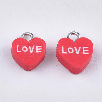 Handmade Polymer Clay Charms LS-CLAY-S091-92-1