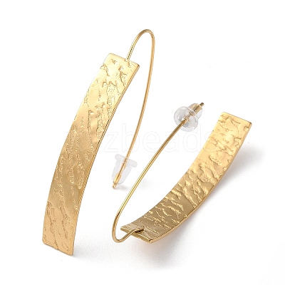 Ion Plating(IP) 304 Stainless Steel Dangle Earrings for Women EJEW-D085-01G-01-1
