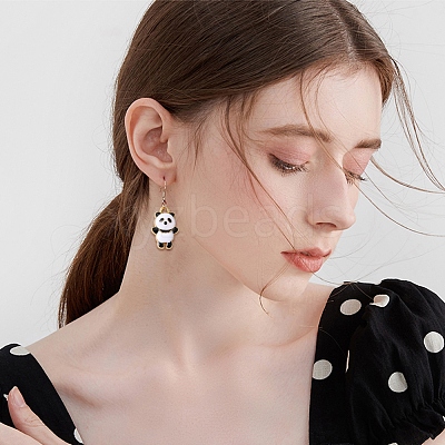 Alloy Enamel Pendants ENAM-CJ0002-43-1