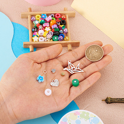 DIY Fruit Bracelet Making Kit DIY-TA0008-96-1