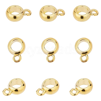 Brass Tube Bails KK-AR0001-72G-1