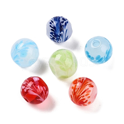 Handmade Lampwork Beads LAMP-T023-03C-01-1
