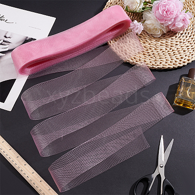 Polyester Hard Horsehair Braid Boning OCOR-WH0082-242C-1