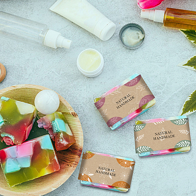 Soap Paper Tag DIY-WH0399-69-003-1