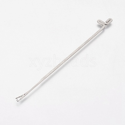 Iron Beading Needle X-TOOL-WH0095-04-1