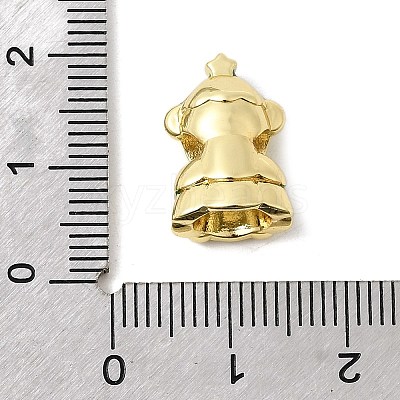 Christmas Brass Enamel Beads KK-L258-02G-01-1