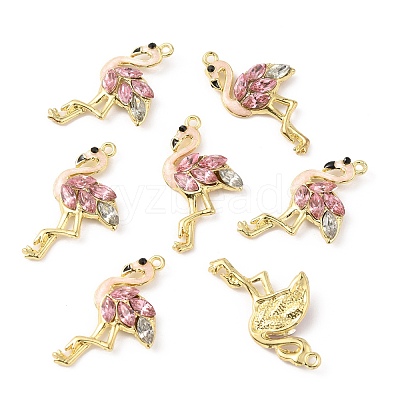Alloy Rhinestone Pendants LS-FIND-WH0034-04LG-1