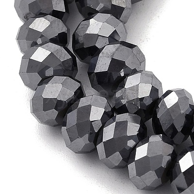 Synthetic Terahertz Stone Beads Strands G-H327-N03-01-1